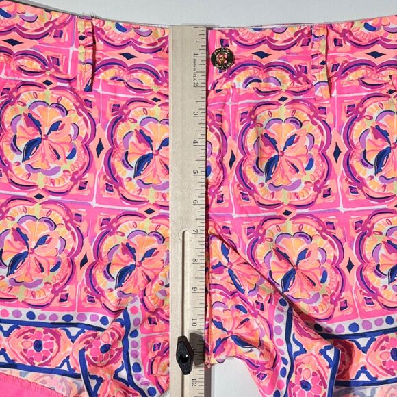 Lilly Pulitzer Callahan Shorts Pink Pattern Women’s Size 6 - Picture 9 of 10